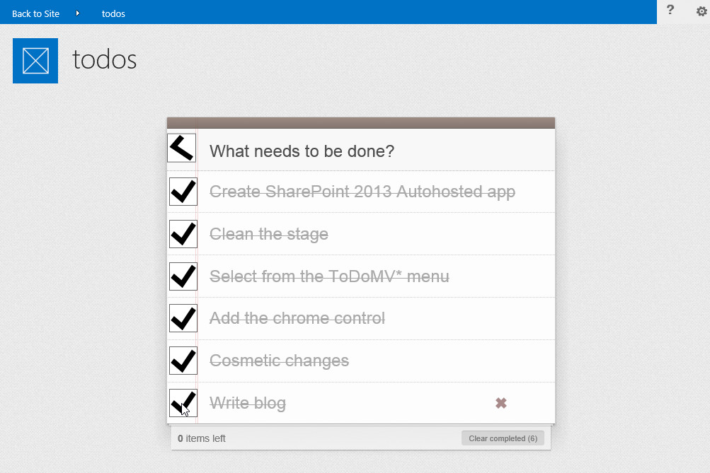 Create App for SharePoint